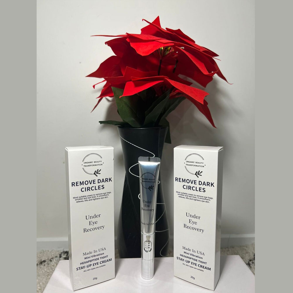 Organic Eye Cream Remove Dark Circles, Puffiness and Wrinkles 20g