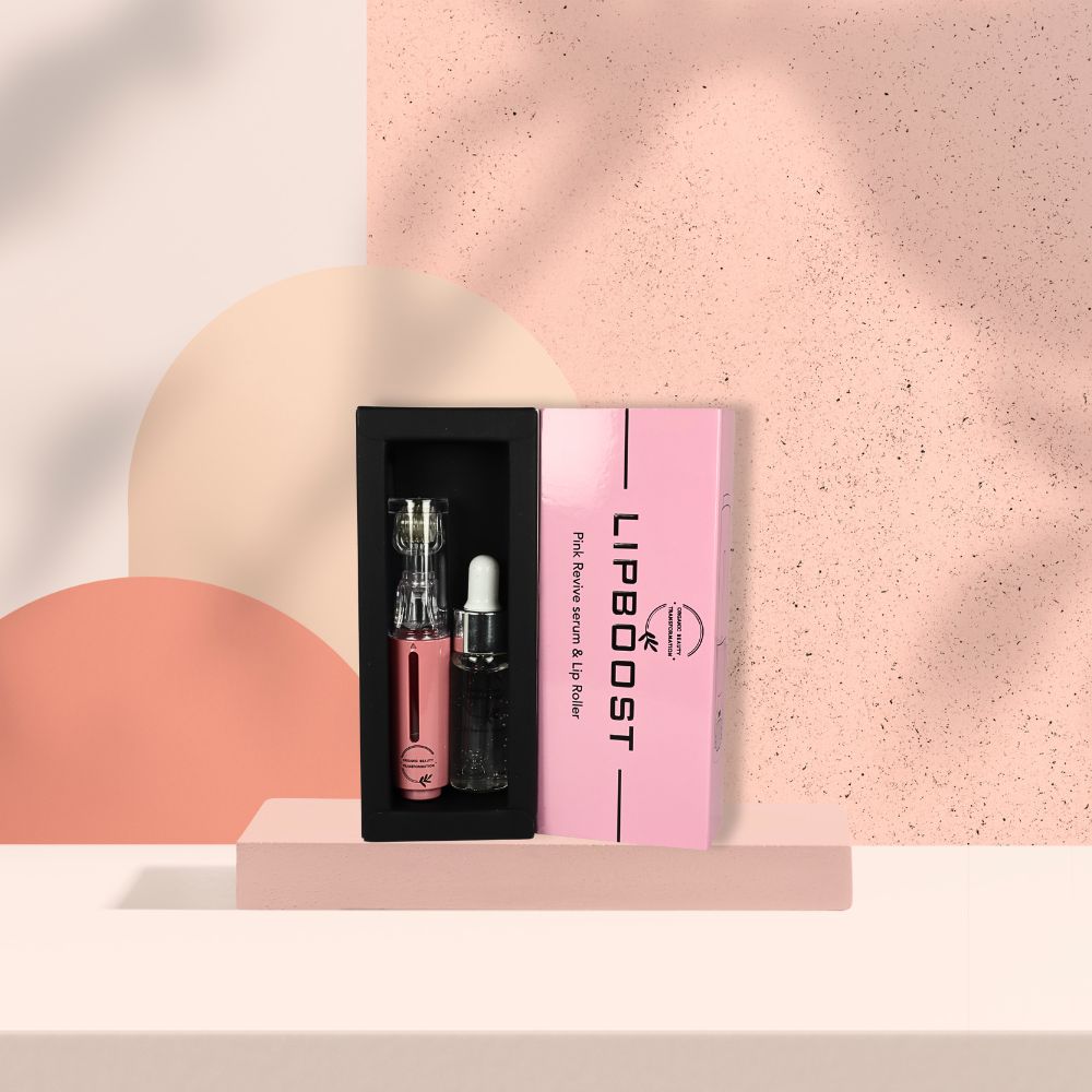 Pink Revive Serum & Lip Roller 15ml